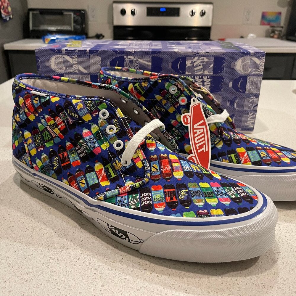 Size 12 Vans Vault x Fergadelic OG Chukka LX "Soda Pop"